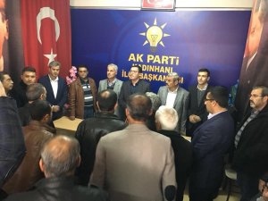 AK PARTİ İLÇE TEŞKİLATI'NDA TEMAYÜL YOKLAMASI